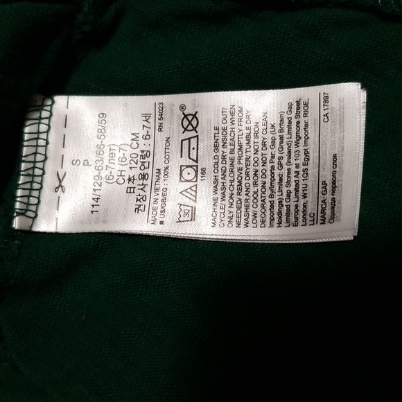 2/$20 GAP Flip Sequin Bear Graphic Print Long Sleeve Sweatshirt Size S - Picture 10 of 11